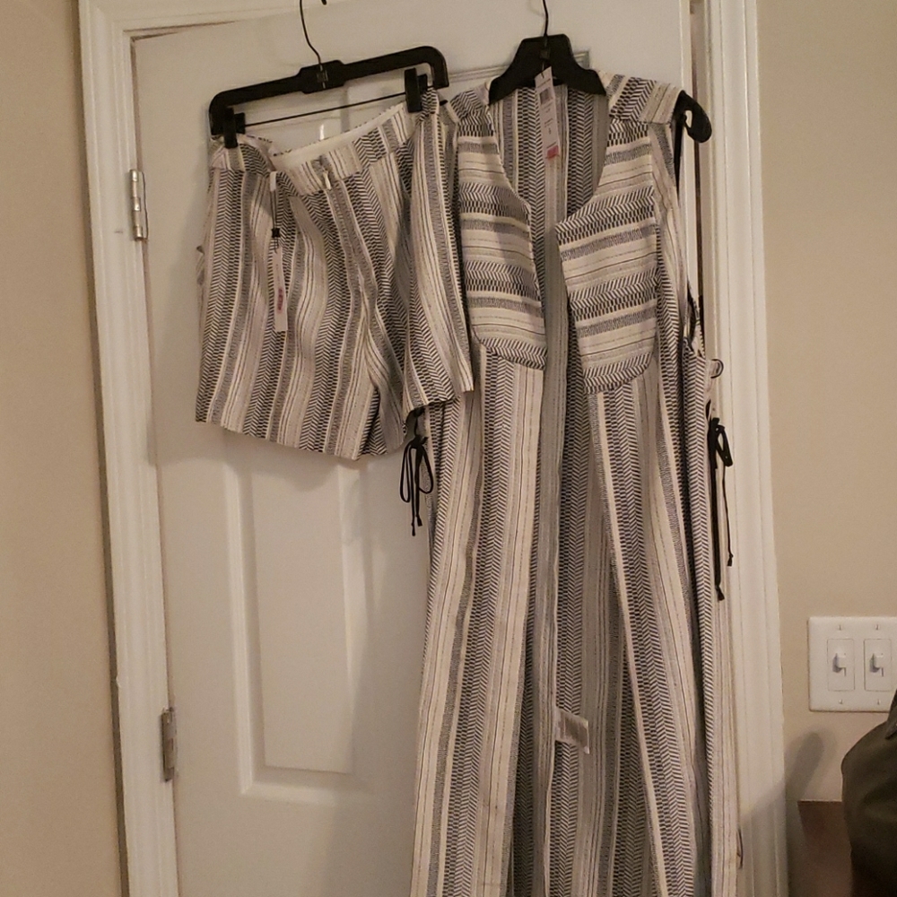 Shorts with Long matching Vest